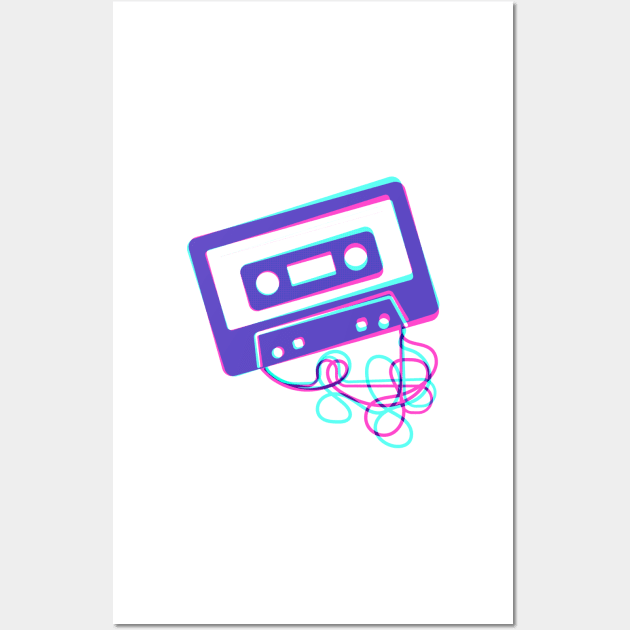 Retro rewind Wall Art by Huebert